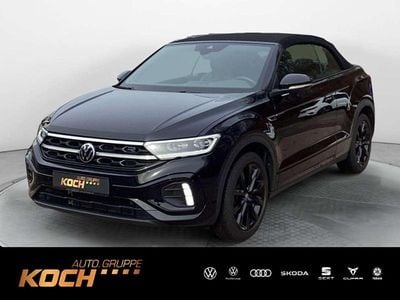 Second-hand VW T-Roc Cabriolet R-line 150 CP (110 kW) 2023 Negru Cabrio