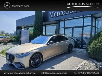 Gebraucht Mercedes S63 AMG AMG 802 PS (589 kW) 2023 Manufaktur lack manufaktur kalaharigold (metallic) Limousine
