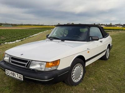 Second-hand Saab 900 Cabriolet 126 CP (92 kW) 1989 Alb Cabrio