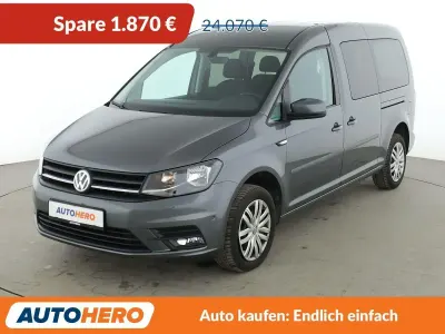 Usata VW Caddy Maxi Trendline 125 CV (91 kW) 2018 Grigio Monovolume