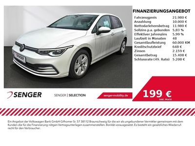 gebraucht VW Golf VIII 1.5 TSi Life LED Navi App Connect PDC