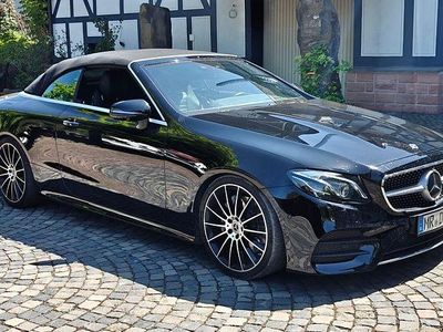 Schwarz Gebraucht 2019 Mercedes E400 AMG Cabrio | 44.000 €