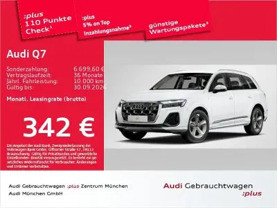 Gebraucht Audi Q7 Ambiente 286 PS (210 kW) 2025 Gletscherweiß metallic SUV