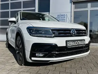 Gebraucht VW Tiguan R-line 195 PS (143 kW) 2017 Weiß SUV