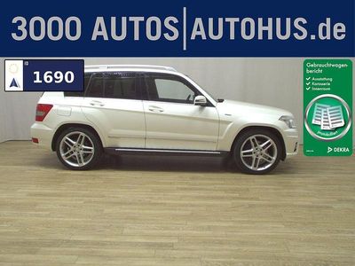 Gebraucht Mercedes GLK220 AMG line 170 PS (125 kW) 2011 Diamant weiss bright designo l SUV