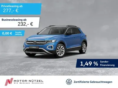 Gebraucht VW T-Roc Style 150 PS (110 kW) 2025 Blau SUV