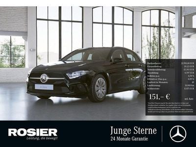 Gebraucht Mercedes A250 218 PS (160 kW) 2022 Schwarz / nachtschwarz Limousine