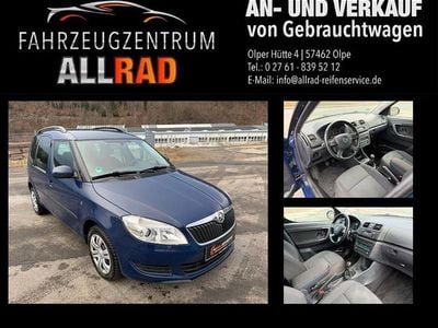 Gebraucht Skoda Roomster Plus Edition 105 PS (77 kW) 2013 Blau Van / Kleinbus