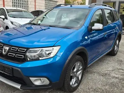 Gebraucht Dacia Logan MCV Stepway 90 PS (66 kW) 2018 Blau Kombi