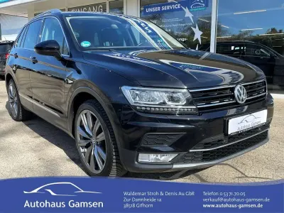 Używany VW Tiguan Highline 179 KM (131 kW) 2016 Czarny SUV