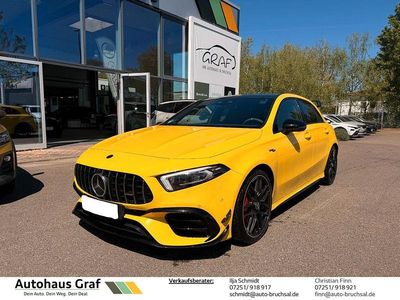 Usata Mercedes A45 AMG AMG 421 CV (309 kW) 2021 Giallo Berlina