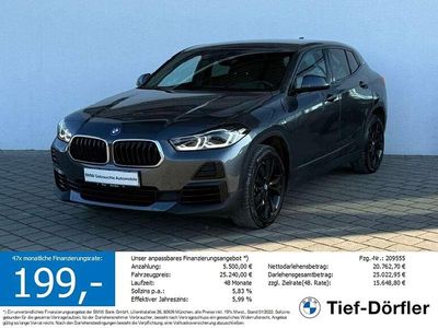 Gebraucht BMW X2 Sport Line 178 PS (130 kW) 2021 Mineralgrau metallic SUV