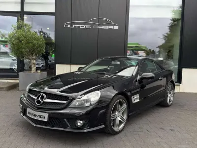 Gebraucht Mercedes SL63 AMG AMG 525 PS (386 kW) 2008 Schwarz Cabrio