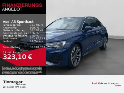 Gebraucht Audi A3 S-Line 204 PS (150 kW) 2025 Blau Limousine