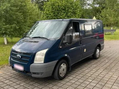 Gebraucht Ford Transit 86 PS (63 kW) 2008 Blau Van / Kleinbus