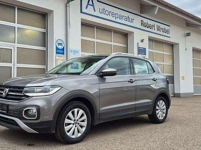 Gebraucht VW T-Cross Style 110 PS (80 kW) 2021 Limestone grey (metallic) SUV