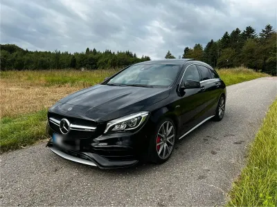 Gebraucht Mercedes CLA45 AMG Shooting Brake AMG 381 PS (280 kW) 2018 Schwarz Kombi
