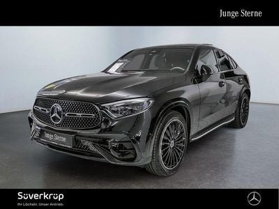 Schwarz metalliclack obsidians Gebraucht 2024 Mercedes GLC300 AMG Coupé | 67.888 € (Etwas zu teuer)