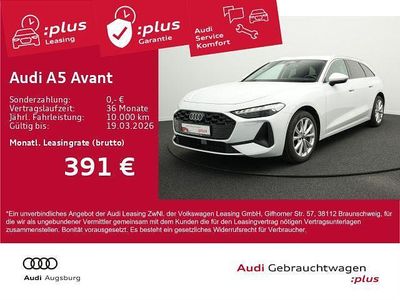 Gebraucht Audi A5 Ambiente 204 PS (150 kW) 2025 Gletscherweiß metallic Kombi