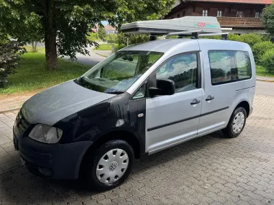 Gebraucht VW Caddy Team 80 PS (58 kW) 2009 Silber Van / Kleinbus