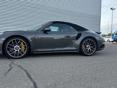 gebraucht Porsche 911 Turbo S Cabriolet 991 Approved 02/26 ACC Carbon Burn