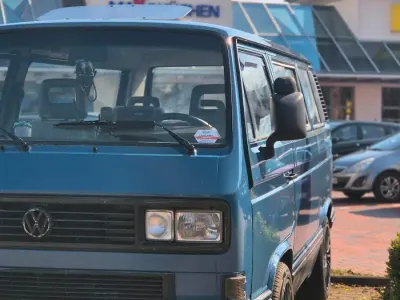 Gebraucht VW Multivan 95 PS (69 kW) 1988 Blau Van / Kleinbus