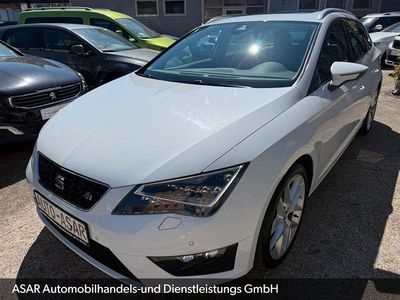 Usata Seat Leon ST FR 150 CV (110 kW) 2015 Bianco Station wagon