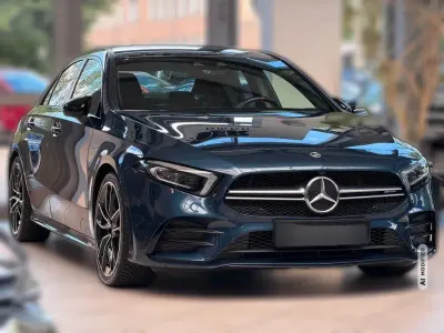 Gebraucht Mercedes A35 AMG AMG 306 PS (225 kW) 2020 Blau metallic