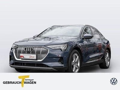 Gebraucht Audi e-tron Sportback S-Line 300 kW (408 PS) 2023 Blau SUV