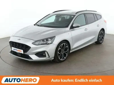 Gebraucht Ford Focus ST-Line 150 PS (110 kW) 2018 Grau Kombi