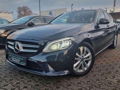 Cavansitblau metalliclack Gebraucht 2018 Mercedes C220 Avantgarde Kombi | 17.998 € (Fairer Preis)
