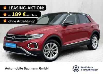 Gebraucht VW T-Roc Style 116 PS (85 kW) 2024 Rot SUV
