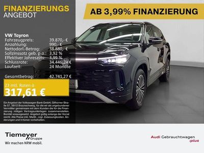 Gebraucht VW Tayron Life 193 PS (141 kW) 2025 Schwarz SUV