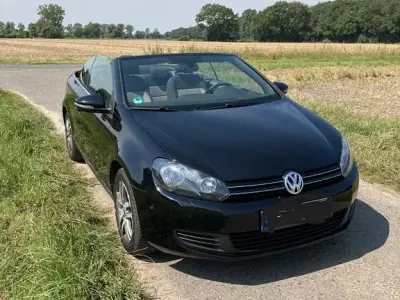 Occasion VW Golf Cabriolet 122 ch (89 kW) 2012 Noir Cabriolet