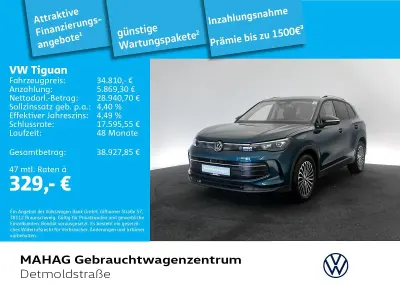 Occasion VW Tiguan Goal 150 ch (110 kW) 2025 Bleue SUV