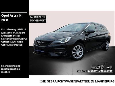 Schwarz Gebraucht 2021 Opel Astra Elegance Kombi | 11.490 € (Etwas zu teuer)