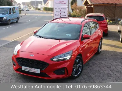 Usata Ford Focus ST-Line 182 CV (133 kW) 2018 Rosso Berlina