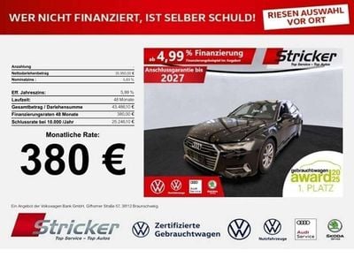 Mythosschwarz metallic (metallic) Gebraucht 2022 Audi A6 S-Line Kombi | 35.949 € (Superpreis)