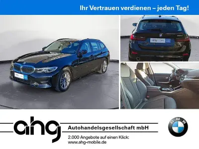 Usata BMW 330e Sport Line 184 CV (135 kW) 2022 Nero Station wagon