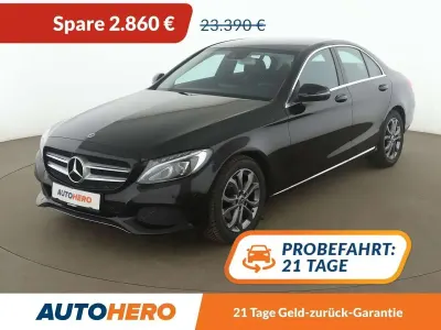 Gebraucht Mercedes C180 Avantgarde 156 PS (114 kW) 2018 Schwarz Limousine
