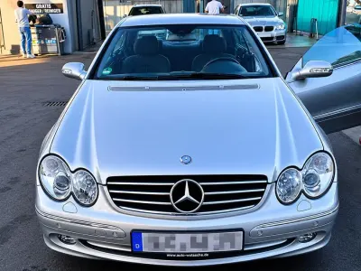 Gebraucht Mercedes CLK200 163 PS (119 kW) 2003 Silber Coupé