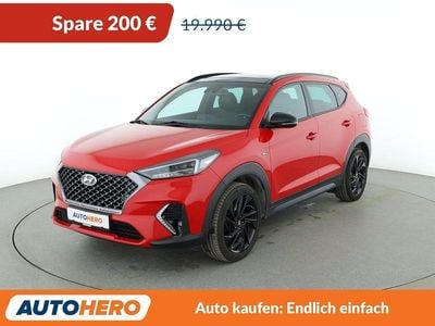 Usata Hyundai Tucson N Line 177 CV (130 kW) 2019 Rosso SUV