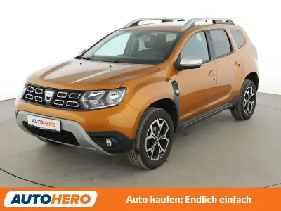 Używany Dacia Duster Prestige 125 KM (91 kW) 2018 Pomarańczowy SUV