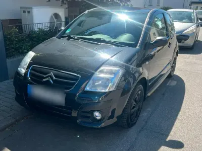 Gebraucht Citroën C2 VTR Sport 73 PS (53 kW) 2009 Schwarz Kleinwagen