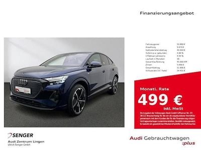 Navarrablau metallic Gebraucht 2024 Audi Q4 Sportback e-tron Ambiente SUV | 55.880 €