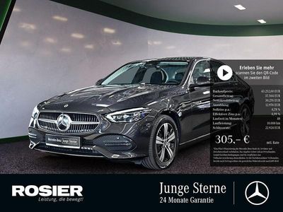 Gebraucht Mercedes C300e Avantgarde 197 PS (144 kW) 2024 Grau / graphitgrau Limousine
