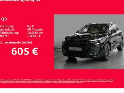 Neu Audi Q3 Ambiente 204 PS (150 kW) 2026 Schwarz SUV