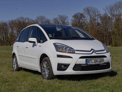 Gebraucht Citroën C4 Picasso Tendance 109 PS (80 kW) 2010 Weiß Van / Kleinbus