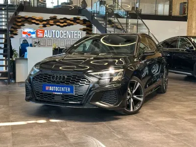 Używany Audi A3 S-Line 150 KM (110 kW) 2023 Czarny Sedan/Limuzyna