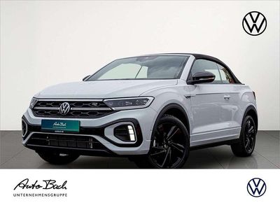 Neu VW T-Roc Cabriolet R-line 150 PS (110 kW) 2025 Pure white uni schwarz Cabrio